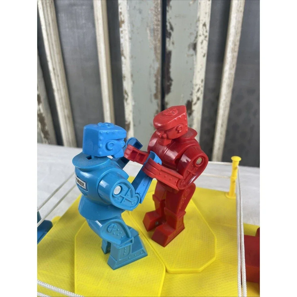 Mattel Rock’Em Sock’Em Robots Game 2018 Working No Box Boxing Toy EUC